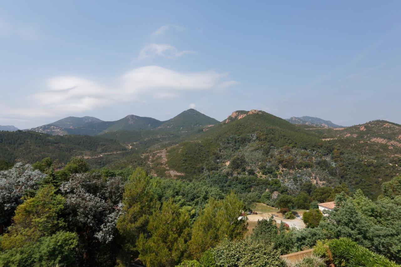 Vue Mer Et Esterel Sur La Baie De Cannes Теуль-сюр-Мер Экстерьер фото